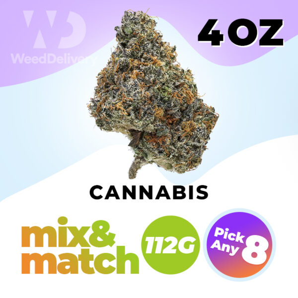 4 Oz (112G) – Mix & Match – Pick 8 Strains