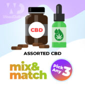Assorted CBD – Mix & Match – Pick Any 3