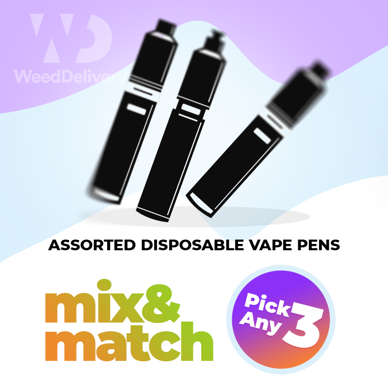 Assorted Disposable Vape Pens – Mix & Match – Pick Any 3