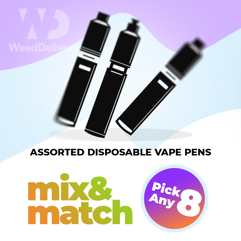 Assorted Disposable Vape Pens – Mix & Match – Pick Any 8