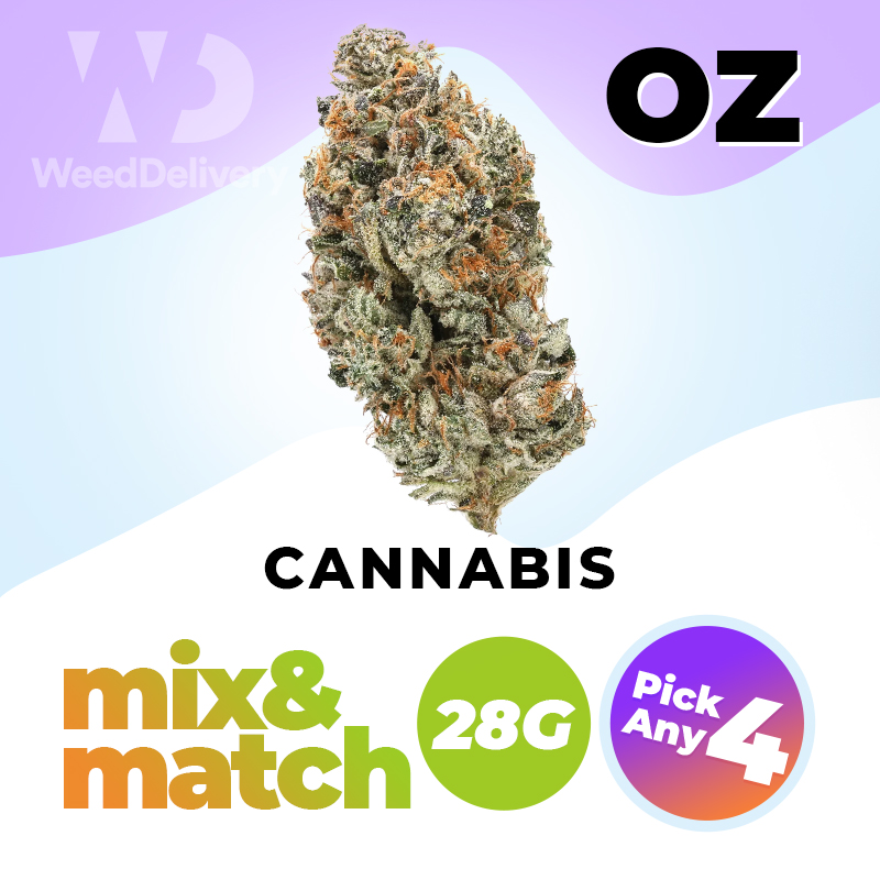 Oz (28G) – Mix & Match – Pick 4 Strains