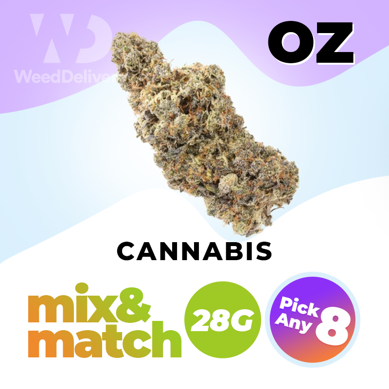 Oz (28G) – Mix & Match – Pick 8 Strains