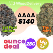 1 ounce cannabis sale