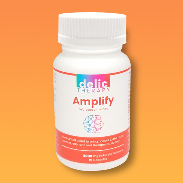Delic Therapy – Amplify Shroom Capsules 9000mg