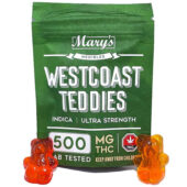 Mary’s Indica Ultra Strength Westcoast Teddies 500mg