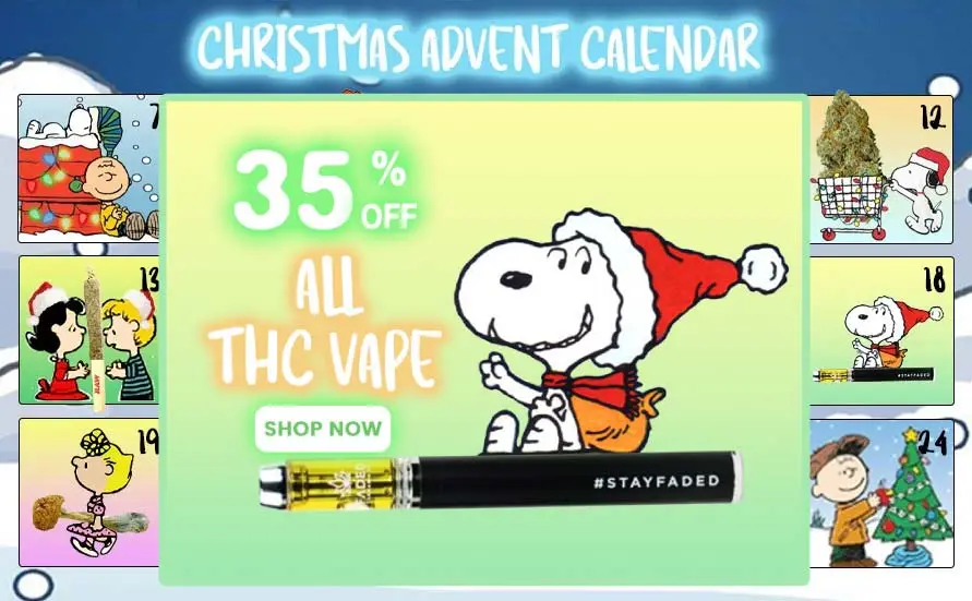 35% off THC Weed Vapes