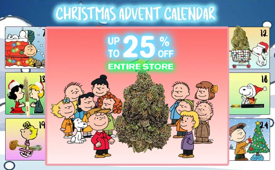 25% off  Cannabis Sale