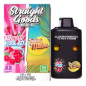 Straight Goods Vape 6g - Cherry Kool Aid and Tropical Melon