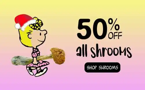 50% off all Magic Mushroom