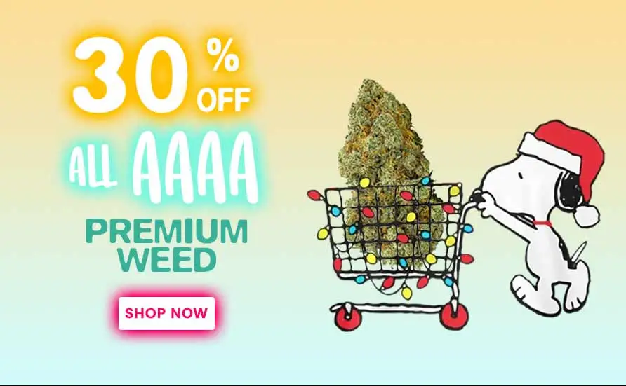 30% off all Premium Cannabis