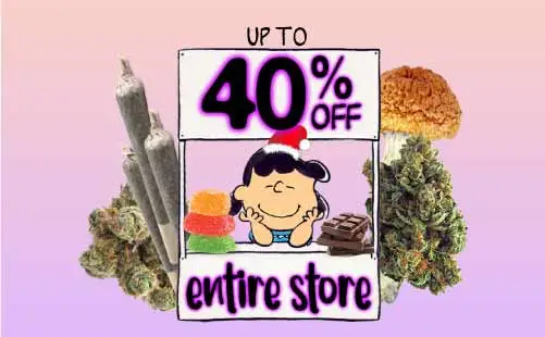 40% off Cannabis