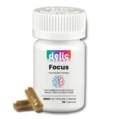 Delic Therapy Shroom Micro Dose Capsules for Focus