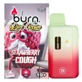 Burn - Live Resin Vape Pen Strawberry Cough