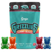 Ganja - Grizzlies Gummy Bears 350mg THC - Assorted Sour Flavors