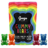 Ganja Edibles Gummy Bears 150mg Assorted