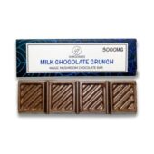 Shroomies - MILK CHOCOLATE CRUNCH BAR – 3000MG