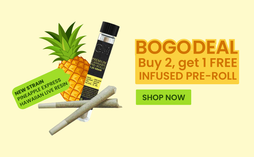 BOGO Deal Pre-rolls - Buy 2, get 1 FREE