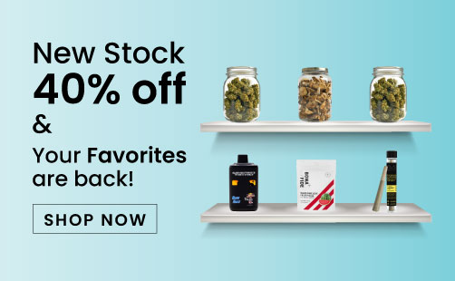 New Cannabis Sale - Up to 40% off